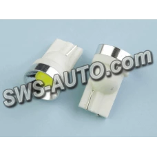 Лампа LED БЦ 12V W5W (W2,1x9,5d) T10 WHITE  2 W