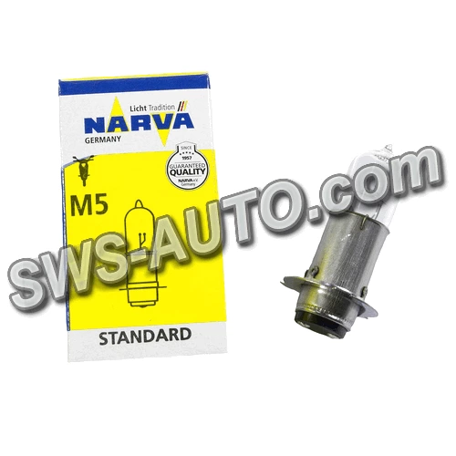 лампа M5 12V 35-35W P15d-25-3 Narva