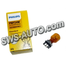 лампа A 12V PWY24W WP3.3х14.5/4 PHILIPS SV