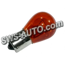 лампа A 12V PY21W BA15s Tes-Lamps Amber