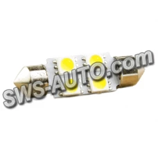 Лампа светодиодная AC лазер. 24-10 WHITE  4*5050 36мм