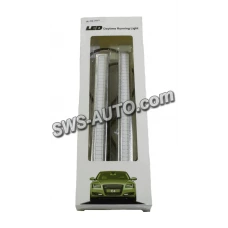 ходовые огни 12V DRL COB 170х15мм  BLUE