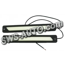 ходовые огни 12V KLNT-DRL-COB-107 225х30мм WHITE