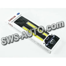ходовые огни 12V DRL COB 140х15мм WHITE хром