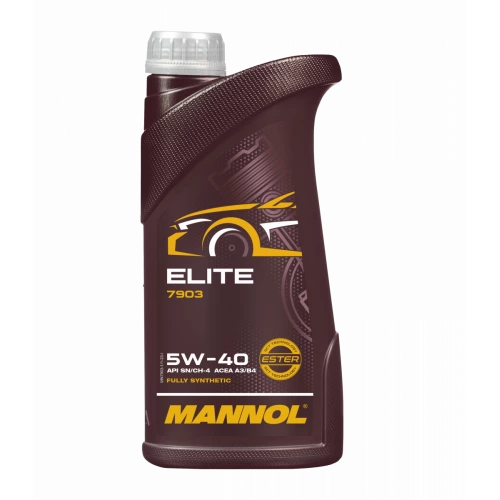 масло Mannol 5w40 Elite SN/CH-4, А3/В4 (1л)