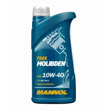 масло Mannol 10w40 Molibden Benzin SL/CF, A3/B3 (1л)