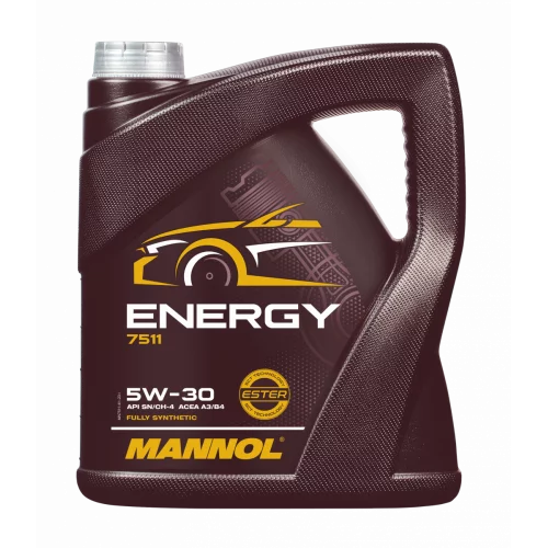 масло Mannol 5w30 Energy SN/CH-4, A3/B4 (5л)