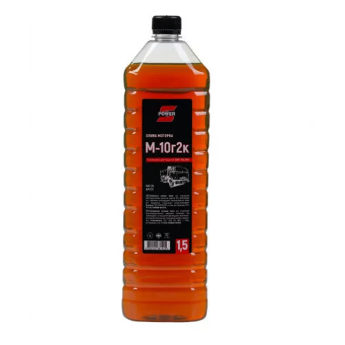 масло М10Г2К дизель S-Power  (1,5л)  ПЭТ (упак. 16 шт)