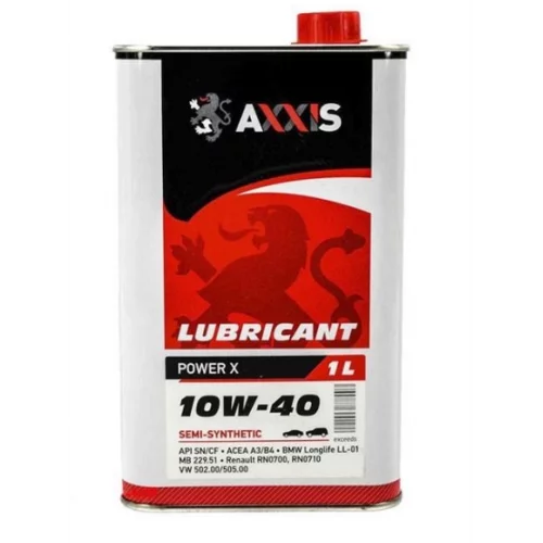 масло AXXIS  10W-40 Power X  (1л)