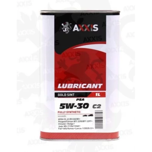 масло AXXIS  5W-30 Gold Sint  (1л)