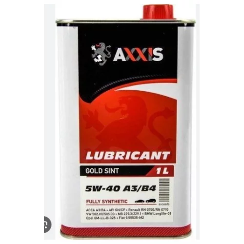 масло AXXIS  5W-40 Gold Sint  (1л)