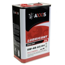 олива AXXIS  5W-40 Gold Sint  (4л)
