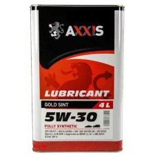 олива AXXIS  5W-30 Gold Sint A3/B4, С3 (4л)