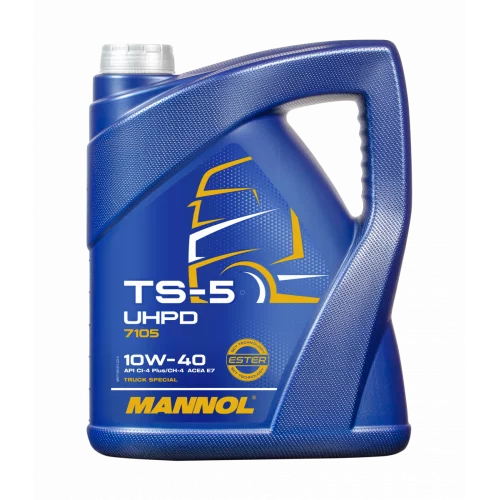 масло Mannol 10W-40 TS-5 UHPD Truck Special CI-4/CH-4/SL, E7  (5л)