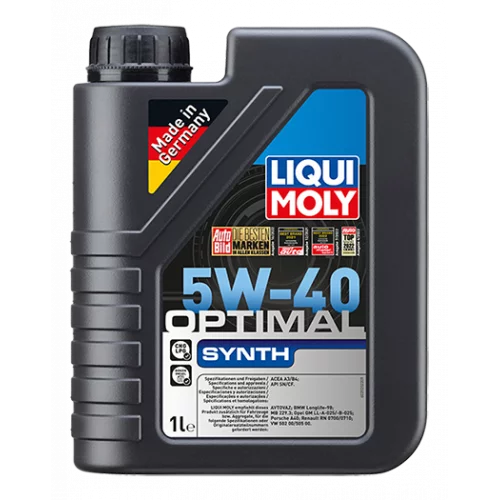 масло Liqui Moly 5W-40 Optimal Synth (1л)