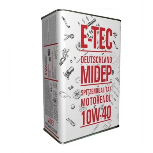 Масло E-Tec 10W-40 ASM  4л