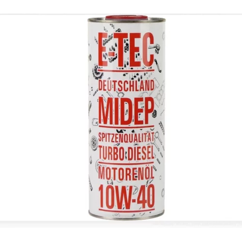 олива E-Tec 10W-40 Diesel (1л) метал