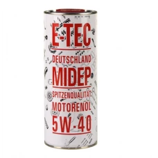 олива E-Tec 5W-40 EVO (1л) метал