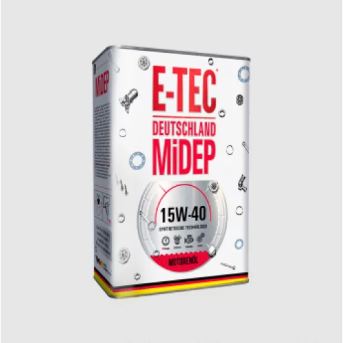 Масло E-Tec 15W-40 STD  4л метал