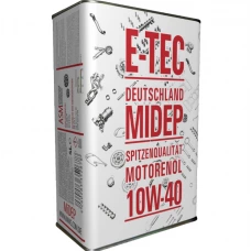 олива E-Tec 10W-40 ASM  (4л) метал