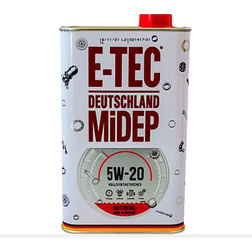 Масло E-Tec 5W-20 FS  1л метал