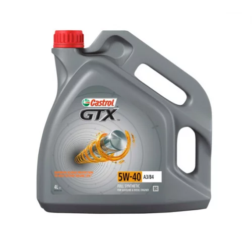 олива Castrol 5W-40 GTX A3/B4 (4л)