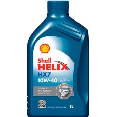 олива Shell 10W-40 Helix HX7 (1л) синя
