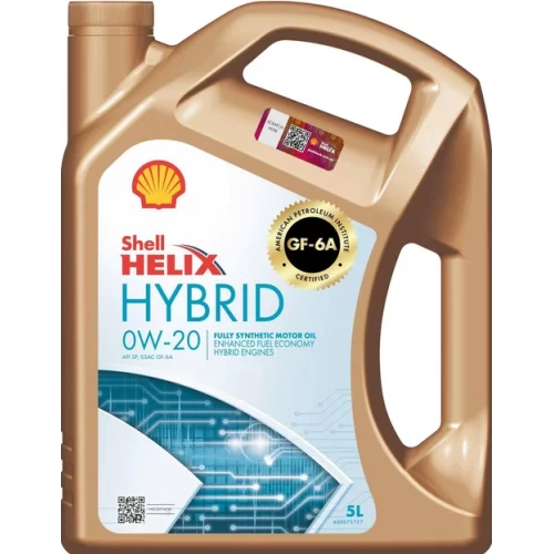 масло Shell 0W-20 Helix Hybrid (Asia & America) 5л під замовлення