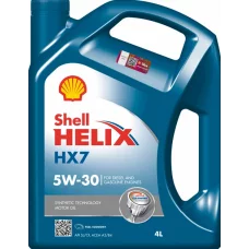 масло Shell 5W-30 Helix HX7  (4л) + очиститель следов насекомых 0,5л InsectRemover АКЦИЯ!