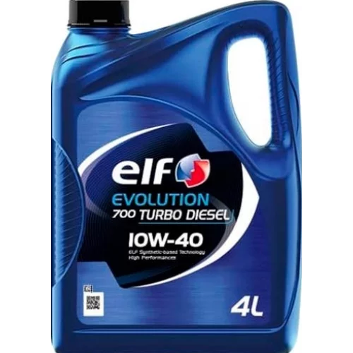 олива Elf 10W-40 Evol 700 Turbo Diesel (4л)