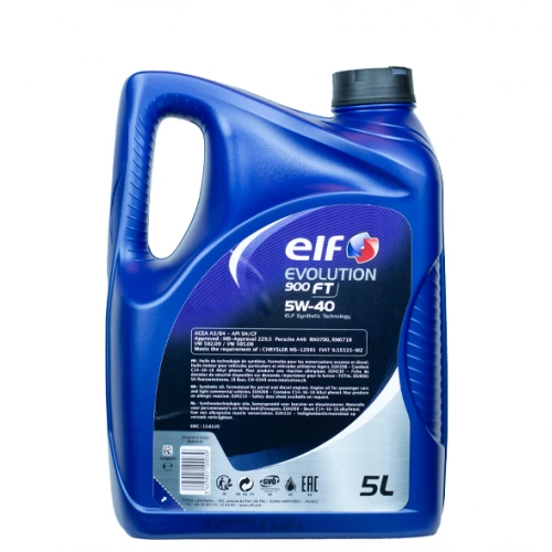 олива Elf 5W-40 Evol 900 FT (5л)