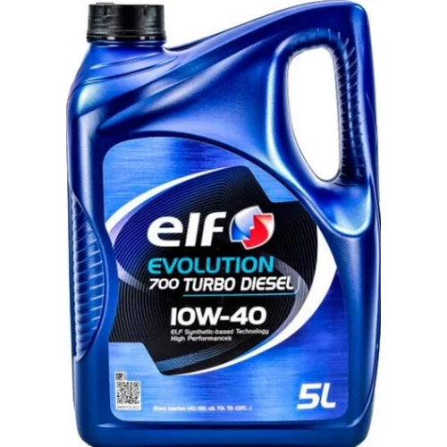 олива Elf 10W-40 Evol 700 Turbo Diesel (5л)
