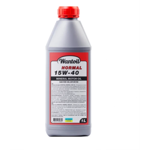 масло WANTOIL 15W-40 NORMAL SF/CD (1л)
