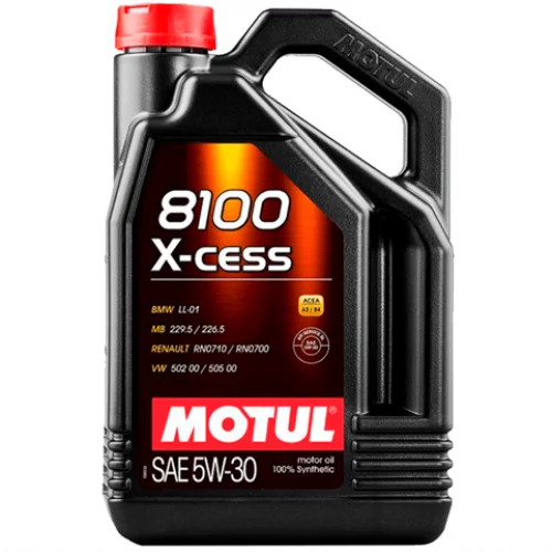 олива Motul 5W-30 8100 X-Cess (5л)