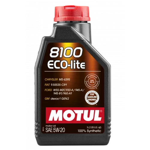 масло Motul 5W-20 8100 Eco-Lite (1л)