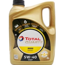 олива Total  5W-40 Quartz 9000 Energy SN/CF, A3/B4 (4л)