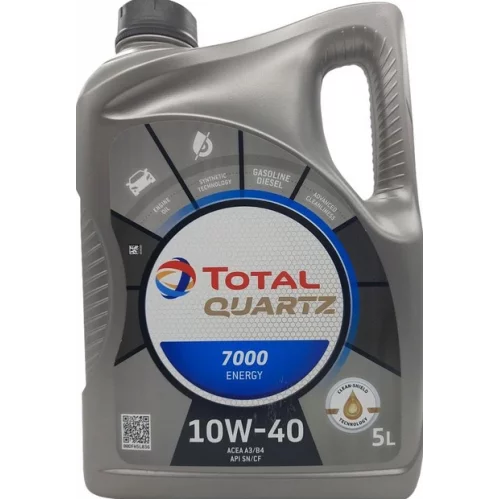 олива Total  10W-40 Quartz 7000 Energy SN/CF (5л)