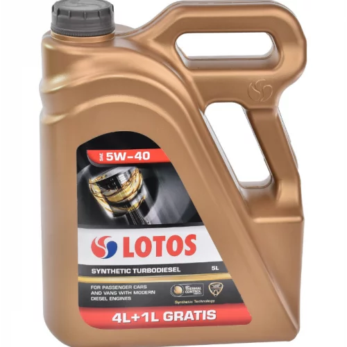 олива Lotos 5W-40 Synthetic TURBODIESEL SN/CF, С3 (5л)