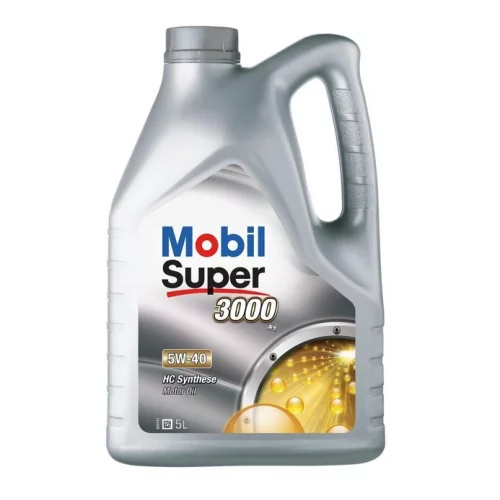 олива Mobil  5W-40 Super 3000 X1 SN/SM, A3/B4  (5л)