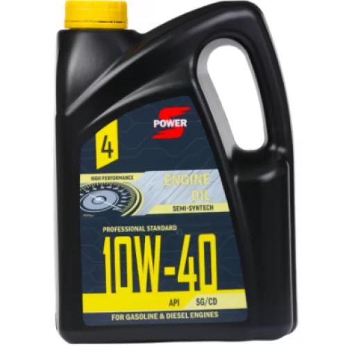 масло S-Power 10W-40 Standart SG/CD (4л)