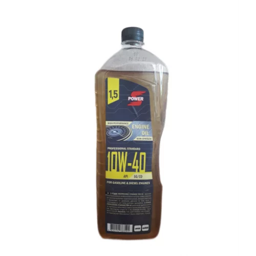 олива S-Power 10W-40 Standart SG/CD (1.5л) ПЕТ