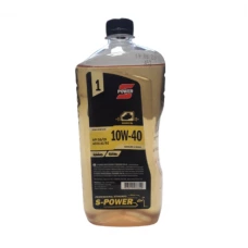 масло S-Power 10W-40 Standart SG/CD  (1л) ПЭТ