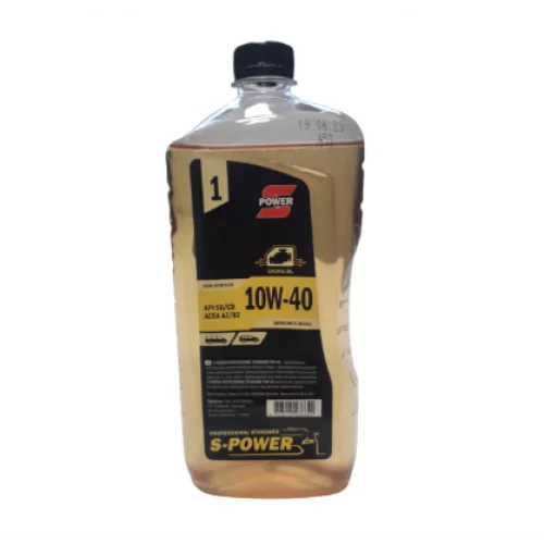 олива S-Power 10W-40 Standart SG/CD (1л) ПЕТ
