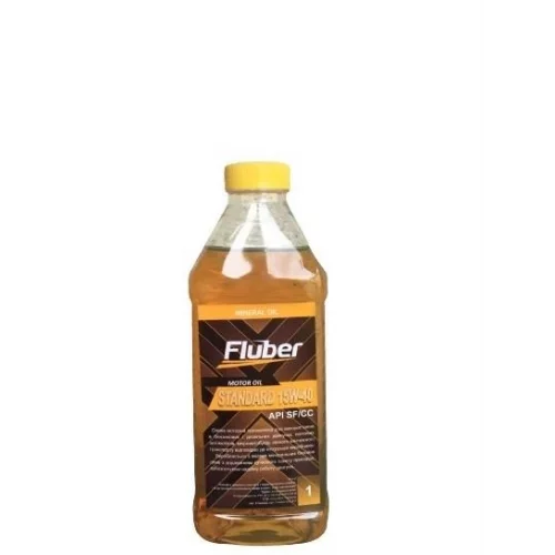 олива Fluber 15W-40 Standart SF/CC (1л) ПЕТ