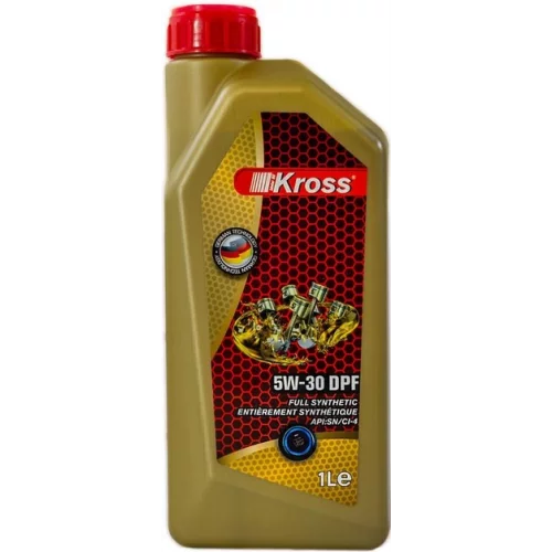 олива Kross 5W-30 Full Synthetic (DPF) С3, SN/CI-4 (1л)