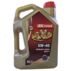 олива Kross 5W-40 Synthetic SN/CI-4 (4л)