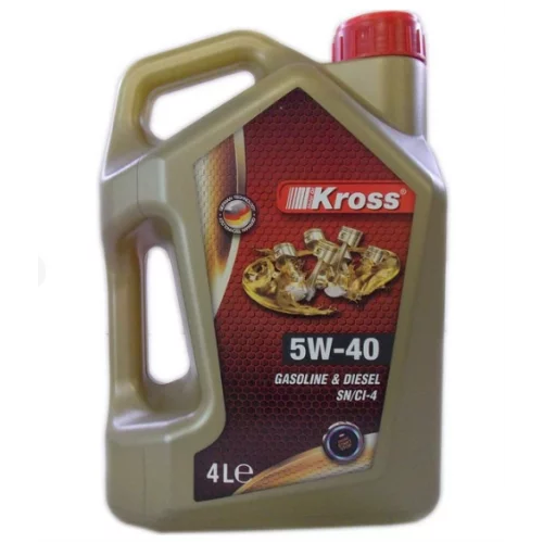 олива Kross 5W-40 Synthetic SN/CI-4 (4л)