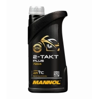 масло Mannol 2Т Plus ТС полусинтетика 1л
