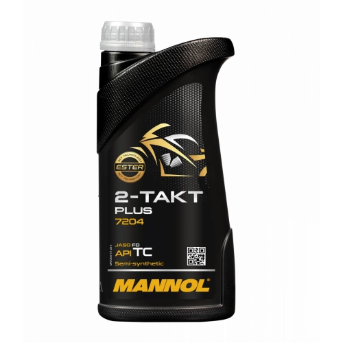 олива Mannol 2т Plus ТС (напівсинтетика) 1л