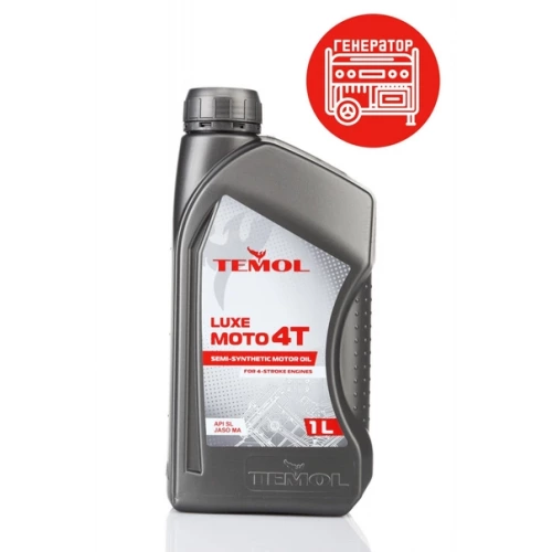 масло Temol 4Т Luxe Moto 10W-40 1л